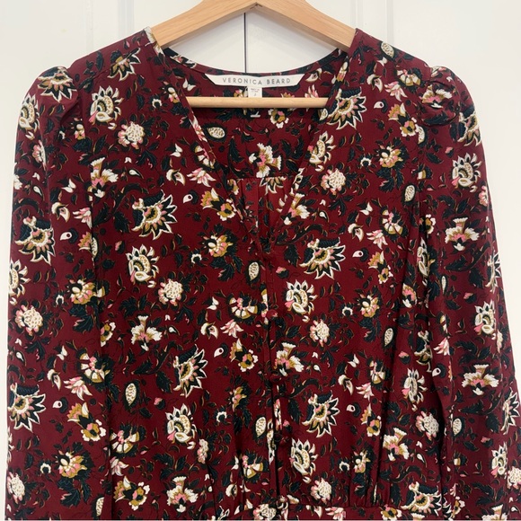 Veronica Beard Riggins Silk Dress Size 2 - Picture 6 of 7